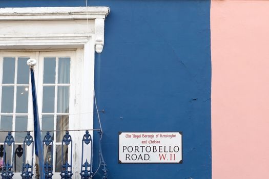 Portobello Rd. in London