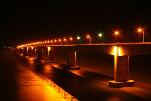 Laos Japan friendship bridge, Laos