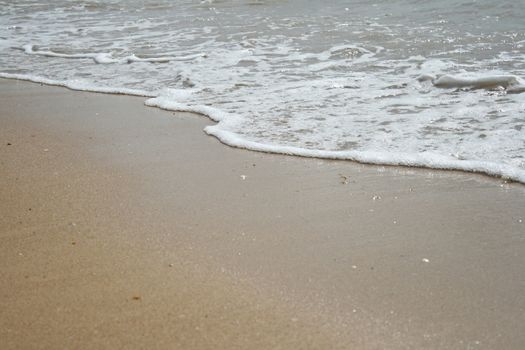 Ocean wave and tropical beach