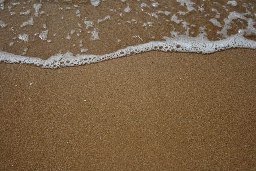 Ocean wave and tropical beach