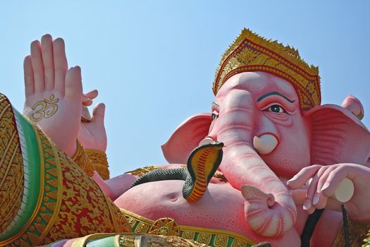 Hindu god, Ganesh statue in Thailand