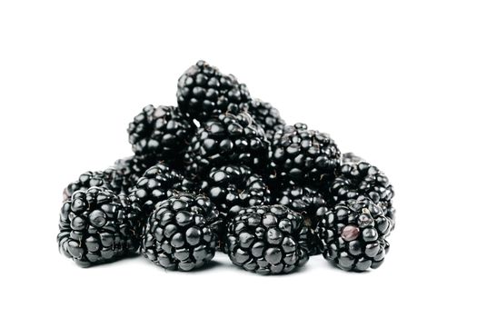 blackberry  isolated on white background