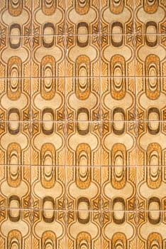 Traditional Portuguese azulejos, painted ceramic tilework.