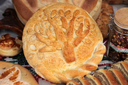Delicious homemade Christmas bread