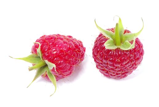 raspberry isolated on white background