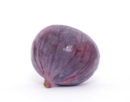 Fresh figs isolated on white