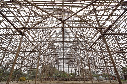 Scaffolding Stage, china bamoo opera building