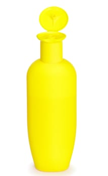 Blank packaging bottles isolated on white