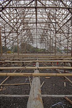 Scaffolding Stage, china bamoo opera building