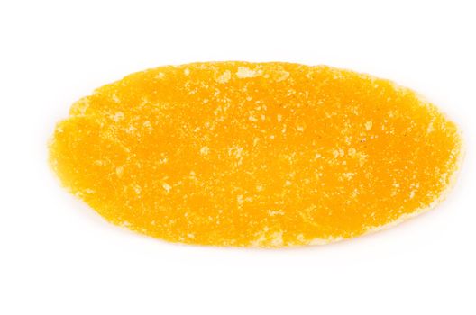 dried fruit isolated on a white background