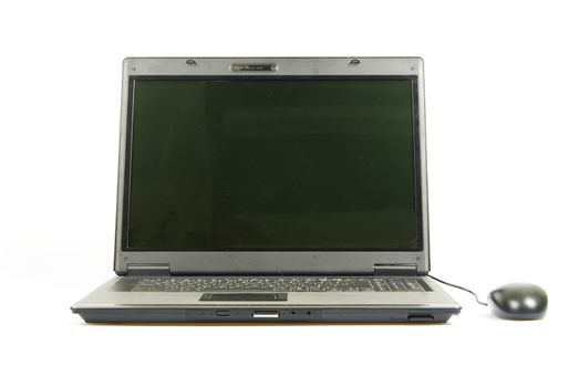 professional laptop isolated on white background 