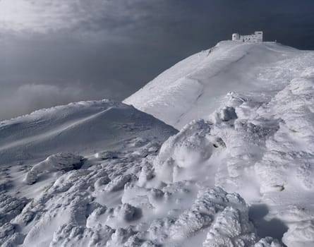 Ancient observatory in the mountains