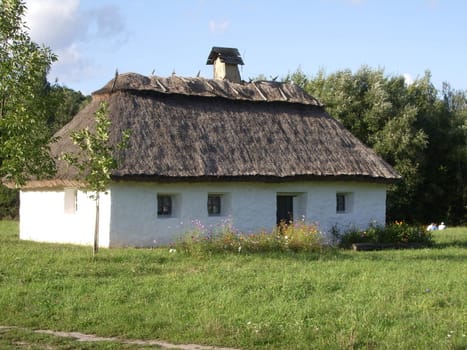 Ukrainian house from countryside