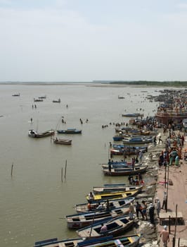 Holy Ganga river in India