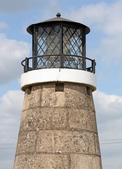 a light house close up