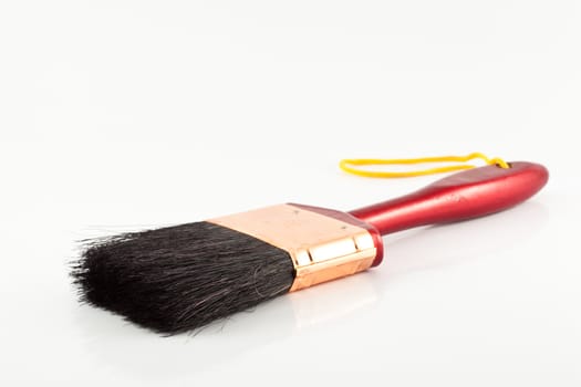 Paint brush isolated on the white background