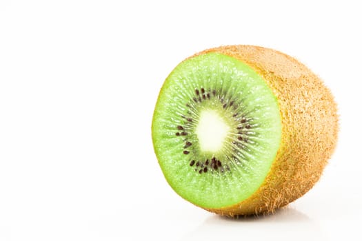 kiwi fruit isolated on white background