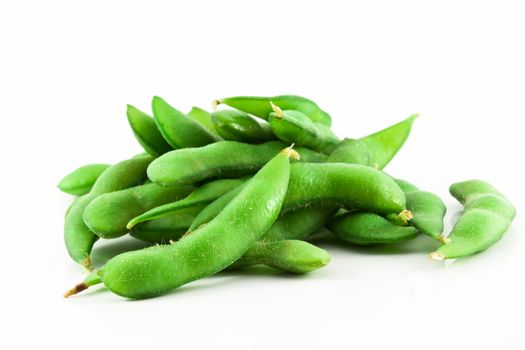 Soybean isolated on white background