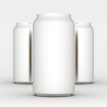 Image sealed aluminum can with a drink