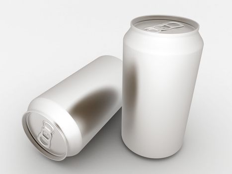 Image sealed aluminum can with a drink
