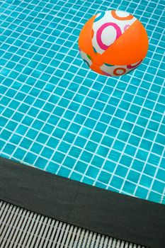 Swimming Pool and a beach ball