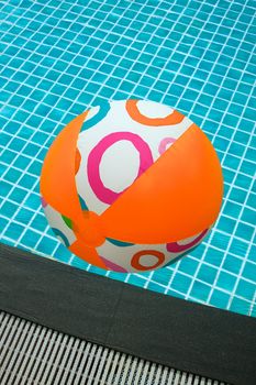 Swimming Pool and a beach ball