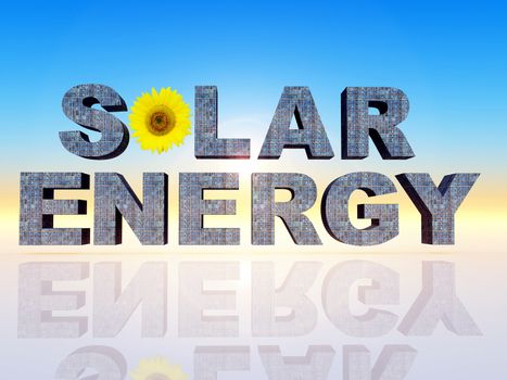 the word" solar energy "