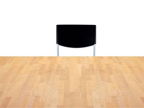 A stool isolated against a white background