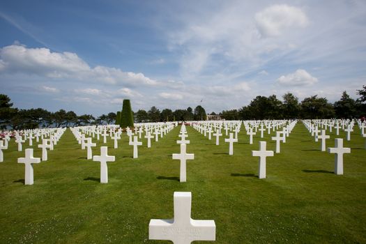 American cemetery, Normandie