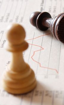 Chess as a metaphor for stock markets