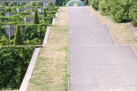 Access ramp in the park.