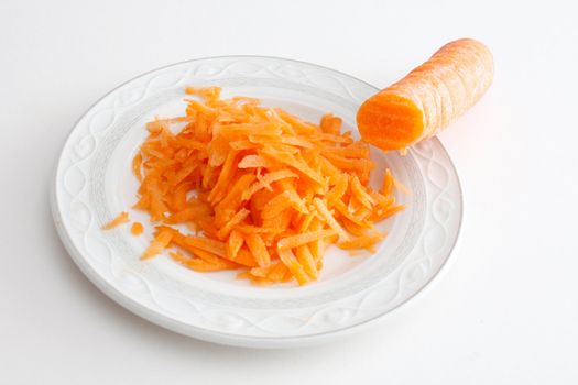 Grated carrot