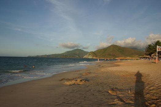 Caribbean beach in the Isla de Margarita / Venezuela