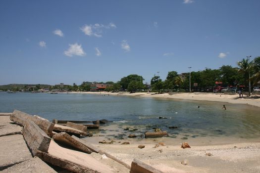 Caribbean beach in the Isla de Margarita / Venezuela