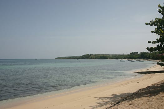 Caribbean beach in the Dominican Republic