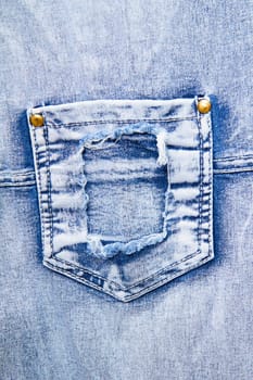 denim with a pocket. Background for design
