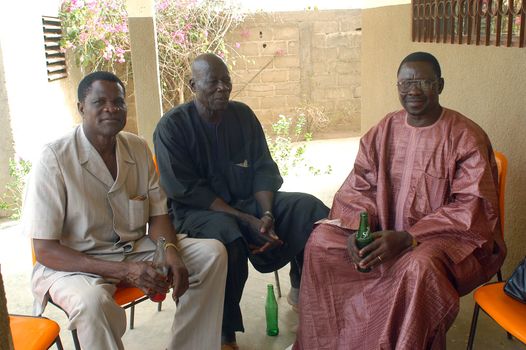 The festival of establishment of a usual chief in Burkina Faso Faso lasts three days. The usual chief succeeds his father deceased, it is always the groin of the family and always a man. It is a very rare event because a chief can be replaced only after his death. During establishment it is the festival and all the area is invited. This festival occurs to Kokemnour�, small village in the East of Burkina Faso Faso in the province of Kouritanga. These three days are punctuated of dance, meal and especially of traditional ceremonies African. The Chief is the King and can be established only by chiefs more important than him.                                