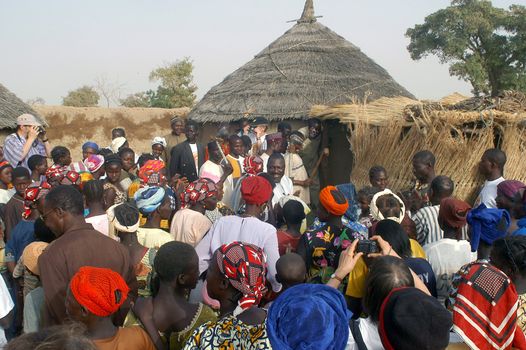 The festival of establishment of a usual chief in Burkina Faso Faso lasts three days. The usual chief succeeds his father deceased, it is always the groin of the family and always a man. It is a very rare event because a chief can be replaced only after his death. During establishment it is the festival and all the area is invited. This festival occurs to Kokemnour�, small village in the East of Burkina Faso Faso in the province of Kouritanga. These three days are punctuated of dance, meal and especially of traditional ceremonies African. The Chief is the King and can be established only by chiefs more important than him.                                