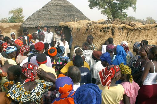The festival of establishment of a usual chief in Burkina Faso Faso lasts three days. The usual chief succeeds his father deceased, it is always the groin of the family and always a man. It is a very rare event because a chief can be replaced only after his death. During establishment it is the festival and all the area is invited. This festival occurs to Kokemnour�, small village in the East of Burkina Faso Faso in the province of Kouritanga. These three days are punctuated of dance, meal and especially of traditional ceremonies African. The Chief is the King and can be established only by chiefs more important than him.                                
