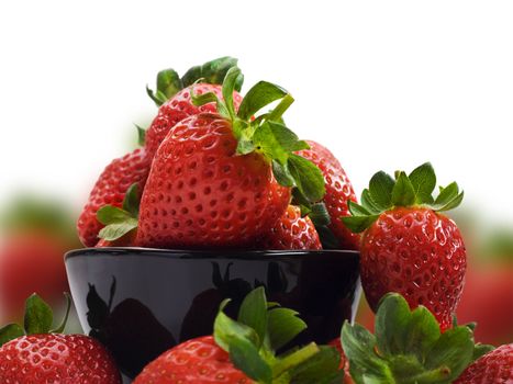 Fresh healthy strawberries for a healthy diet