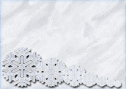 great creative textured abstract background image back with decorative snowflakes.