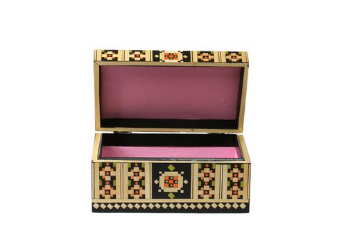 decorative texture design art decoration casket isolated