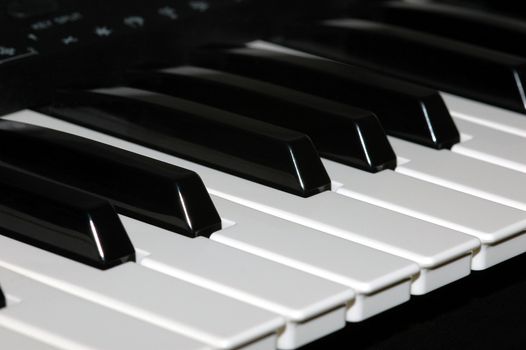 Keyboard closeup