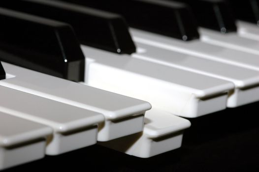 Keyboard closeup