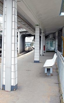 old-style train station in the Paris region (19th)