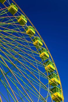 Ferris wheel on the fair of El Puerto de Santa Maria