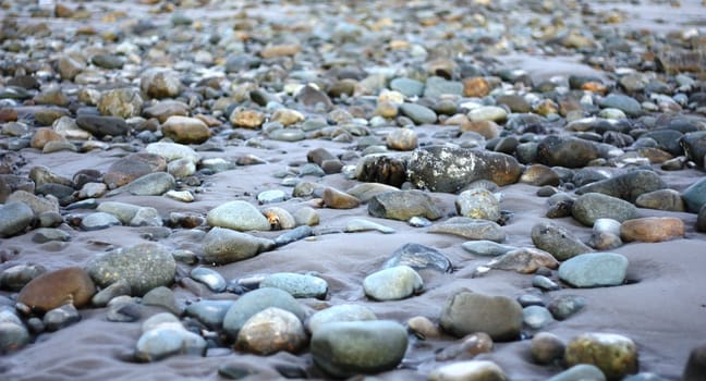 Stones on a beach