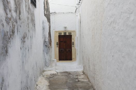 Door in tunisian city Hammamet