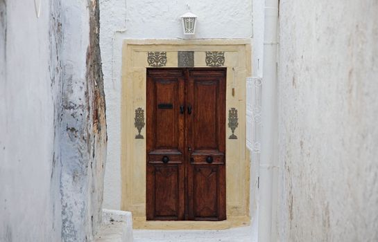 Door in tunisian city Hammamet