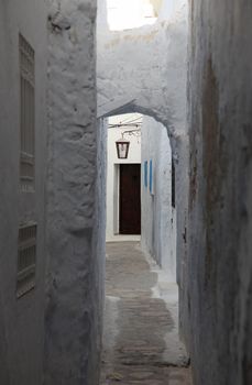 Door in tunisian city Hammamet
